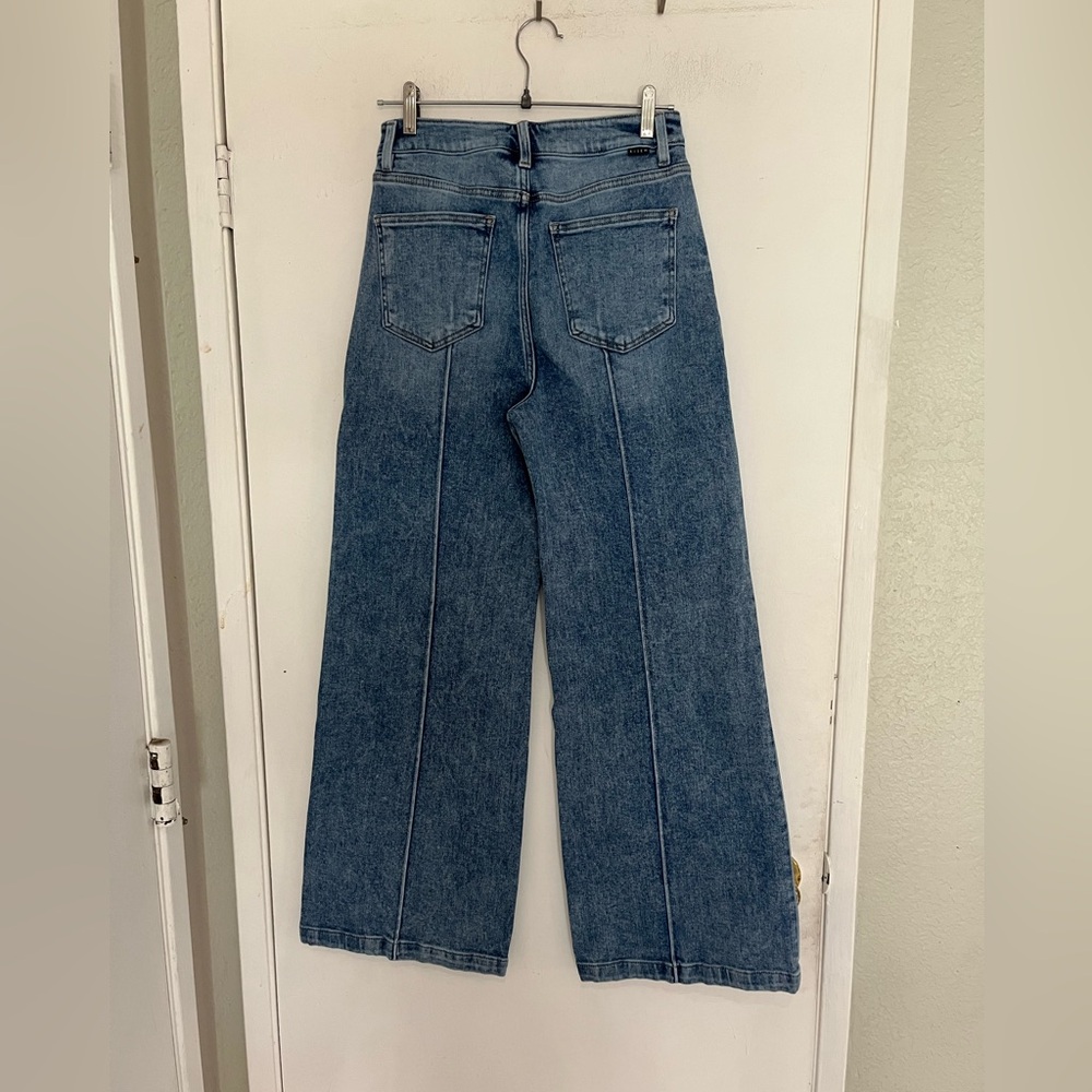 Classic Blue Wide Leg Jeans